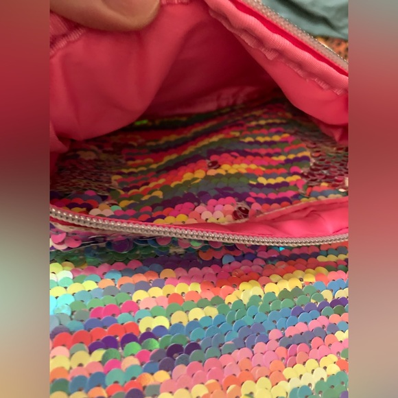 Justice sequin backpack - Picture 3 of 4